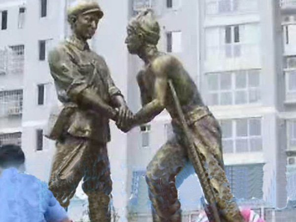 國防科大社區(qū)雕塑 國防科大社區(qū)雕塑